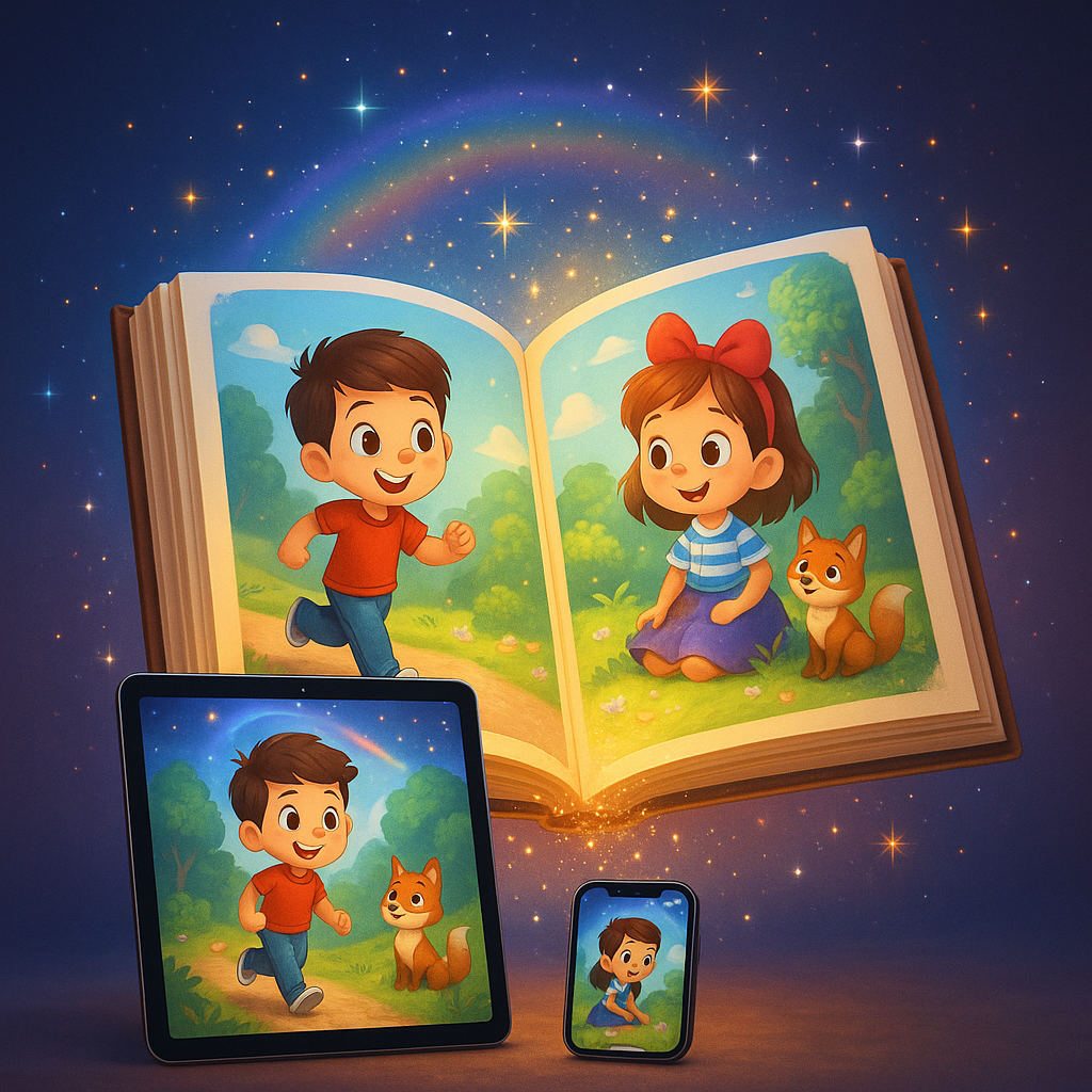 Tu cuento mágico personalizado – Una aventura con su nombre